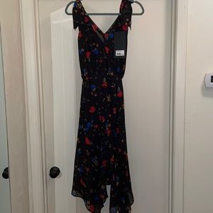 Kooples midi wrap dress